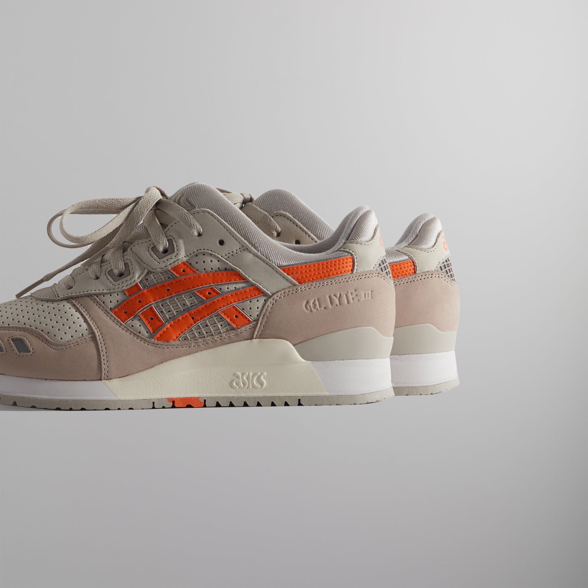 Ronnie Fieg for Asics Gel Lyte III Remastered - Super Orange sold by Kith product image thumbnail 3