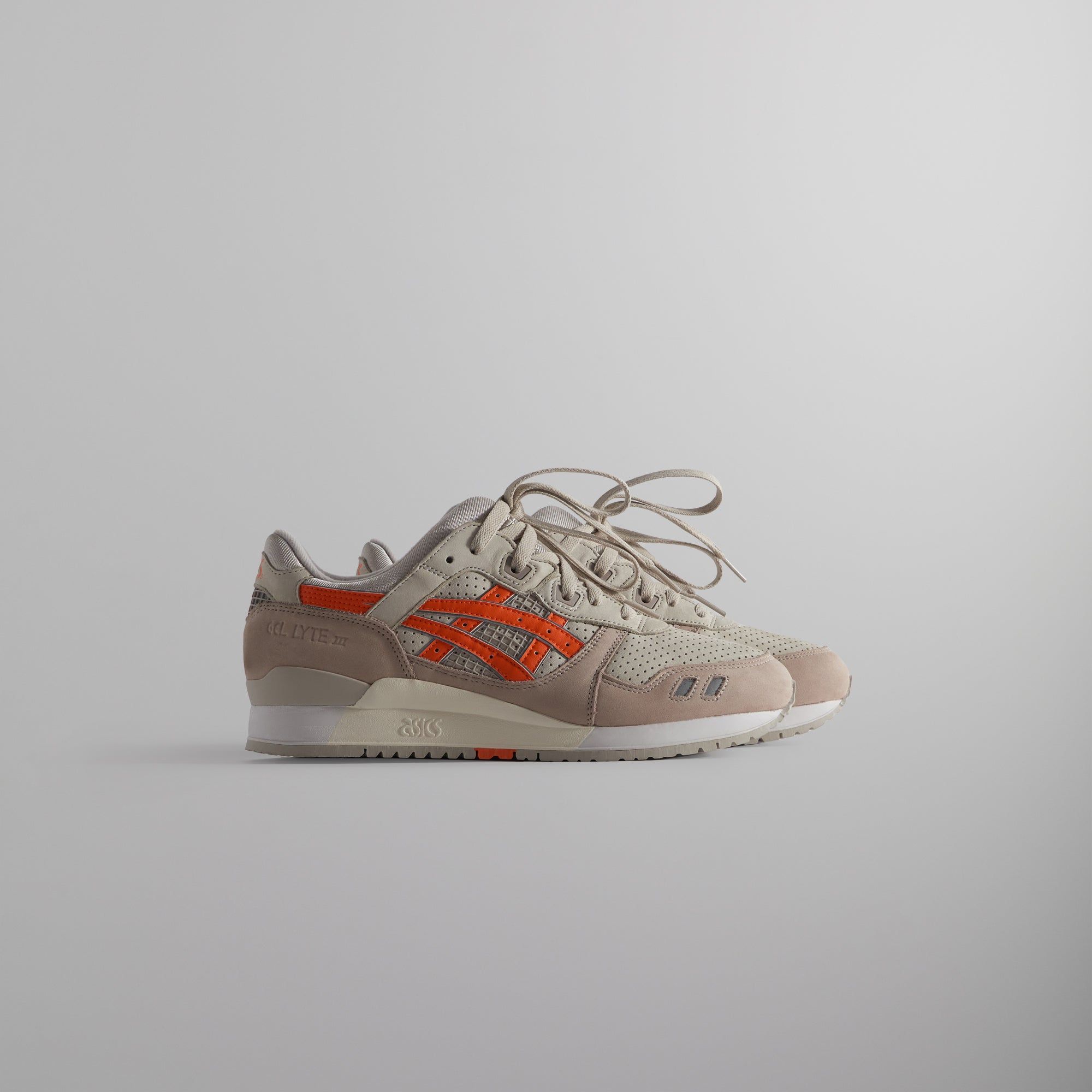 Ronnie Fieg for Asics Gel Lyte III Remastered - Super Orange sold by Kith product image thumbnail 4