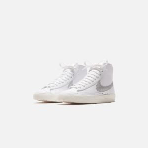 Nike Wmns Blazer Mid `77 - White / Metallic Silver/ Sail / Summit sold by Kith