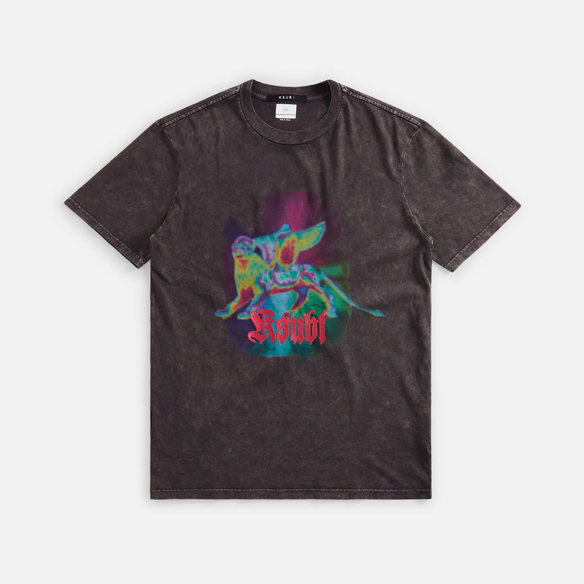 Ksubi Griffin Kash Tee - Acid Black sold by Kith