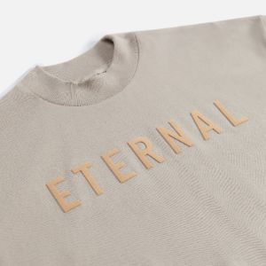Fear of God Eternal Cotton Tee - Dusty Beige sold by Kith