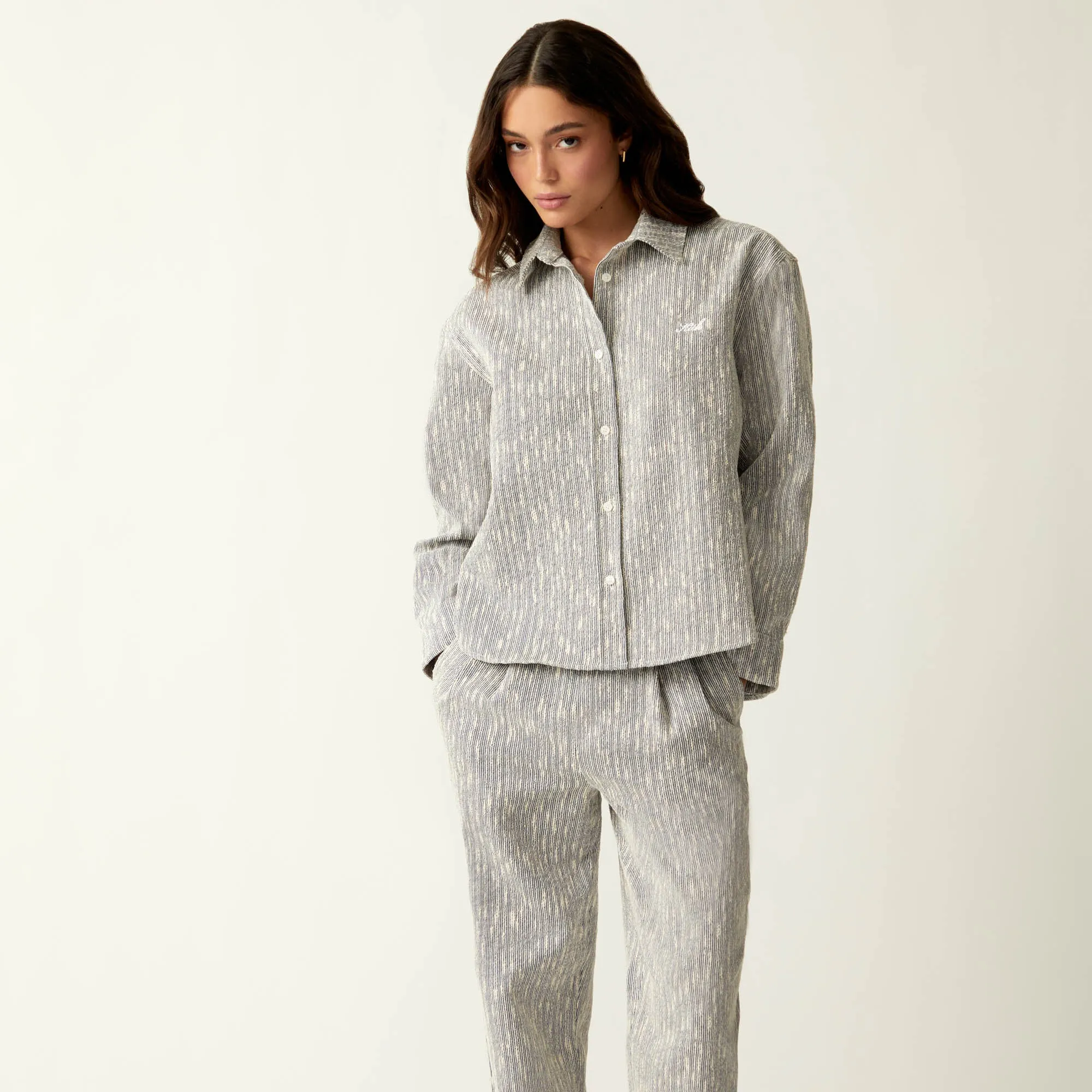 Kith Women Miles Boucle Pant - Ink sold by Kith product image thumbnail 3