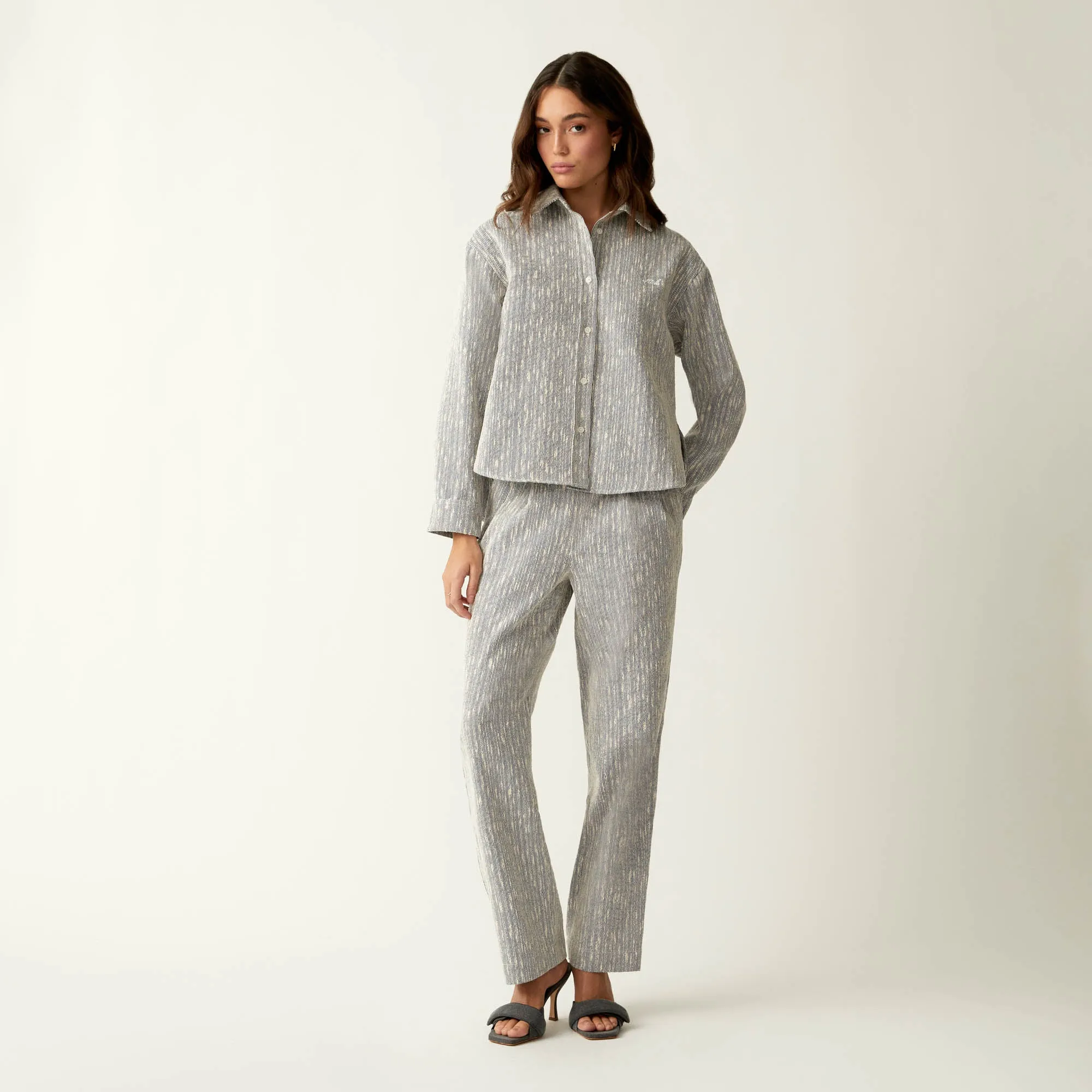 Kith Women Miles Boucle Pant - Ink sold by Kith product image thumbnail 2