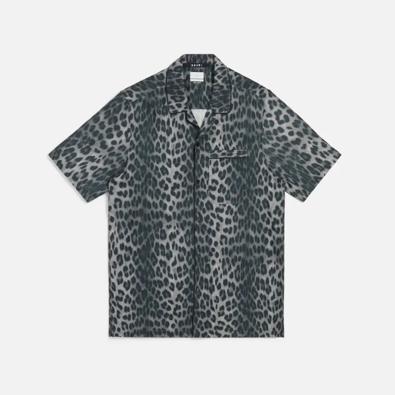 Ksubi Big Kat Resort Shirt - Black sold by Kith