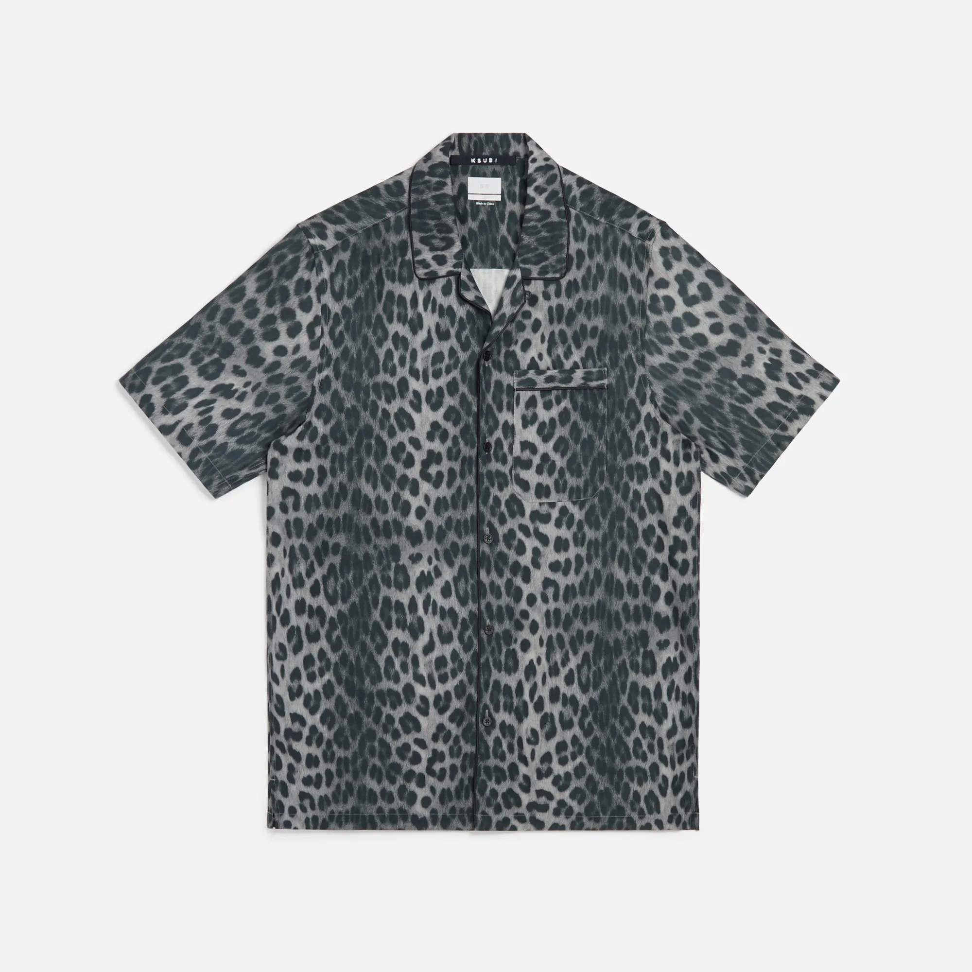 Ksubi Big Kat Resort Shirt - Black sold by Kith