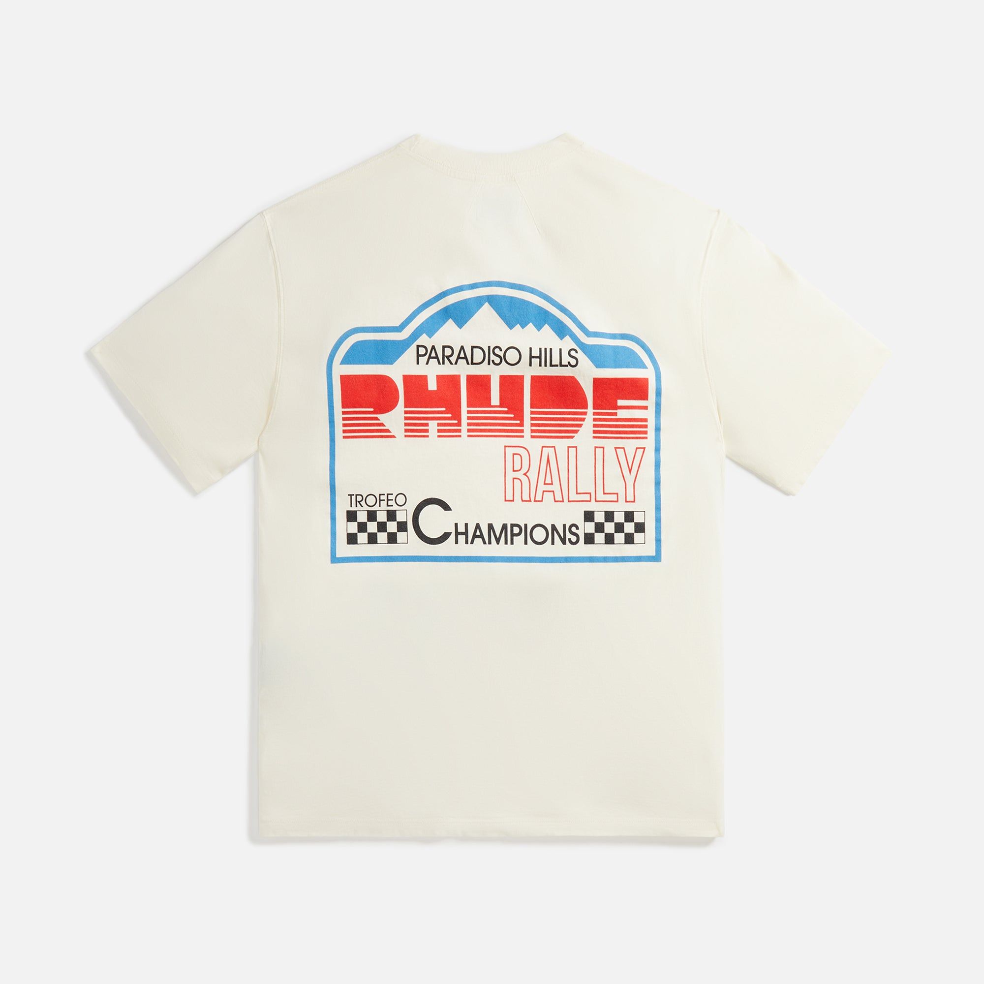 Rhude Paradiso Rally Tee - Vintage White sold by Kith product image thumbnail 2