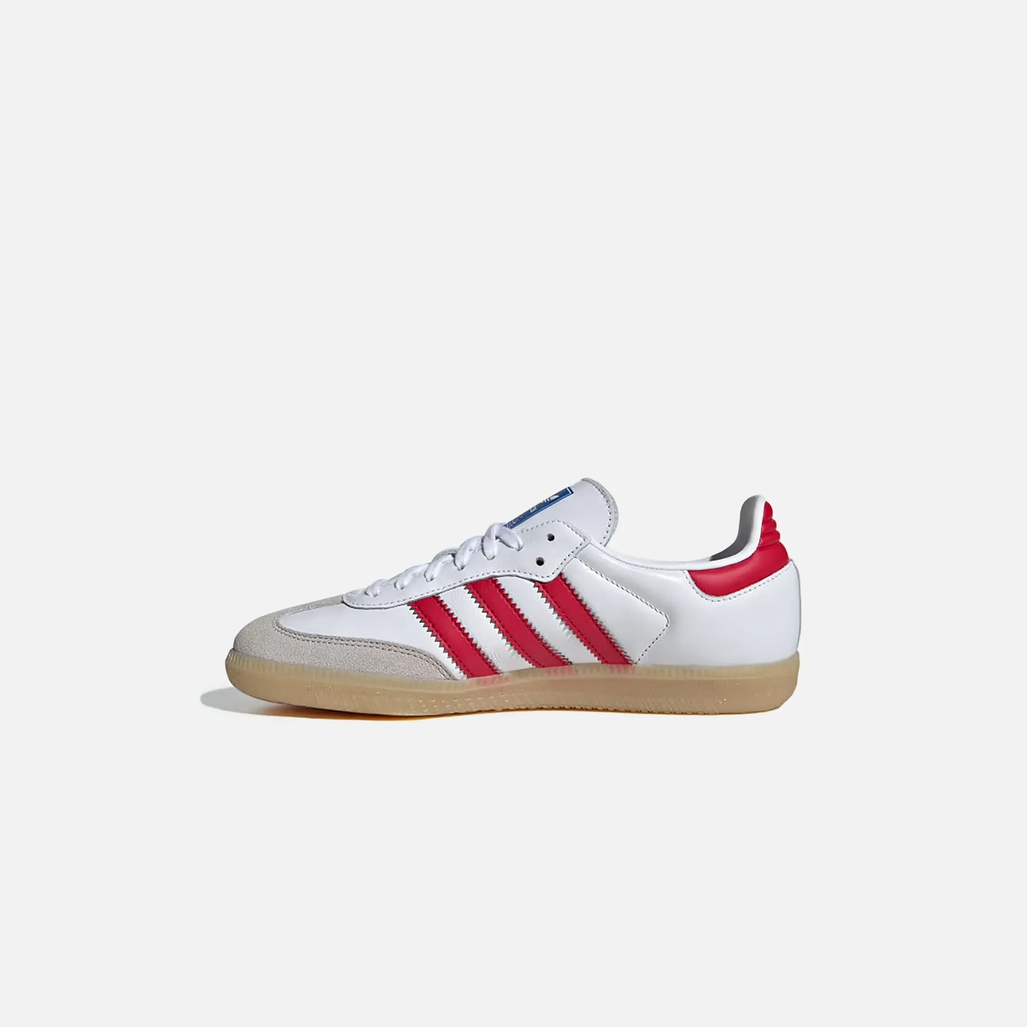 adidas PS Samba OG - Cloud White / Collegiate Red / Gum sold by Kith product image thumbnail 2