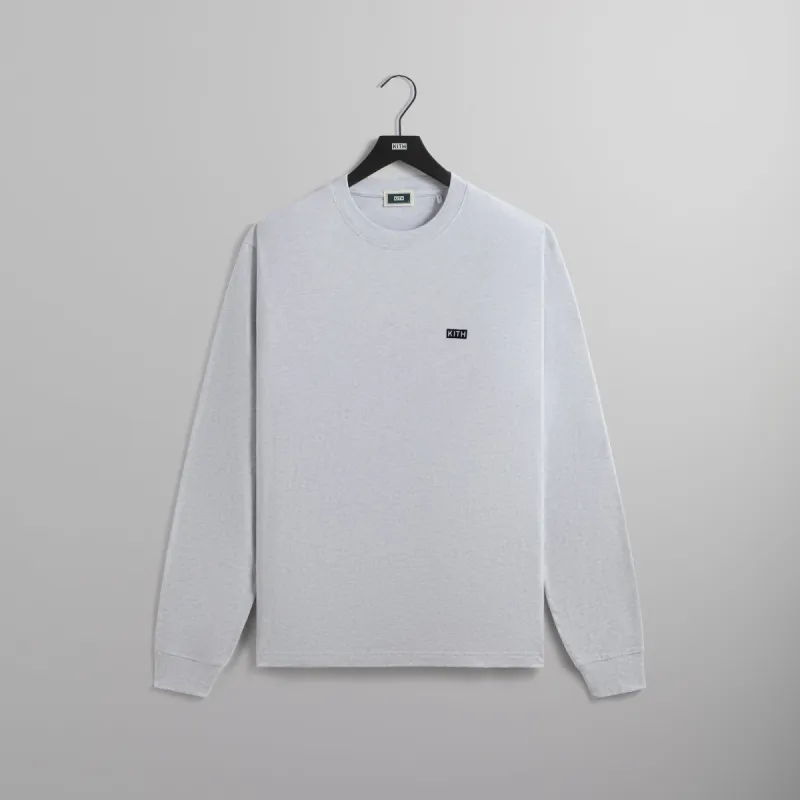 Kith Long Sleeve LAX Tee - Light Heather Grey sold by Kith