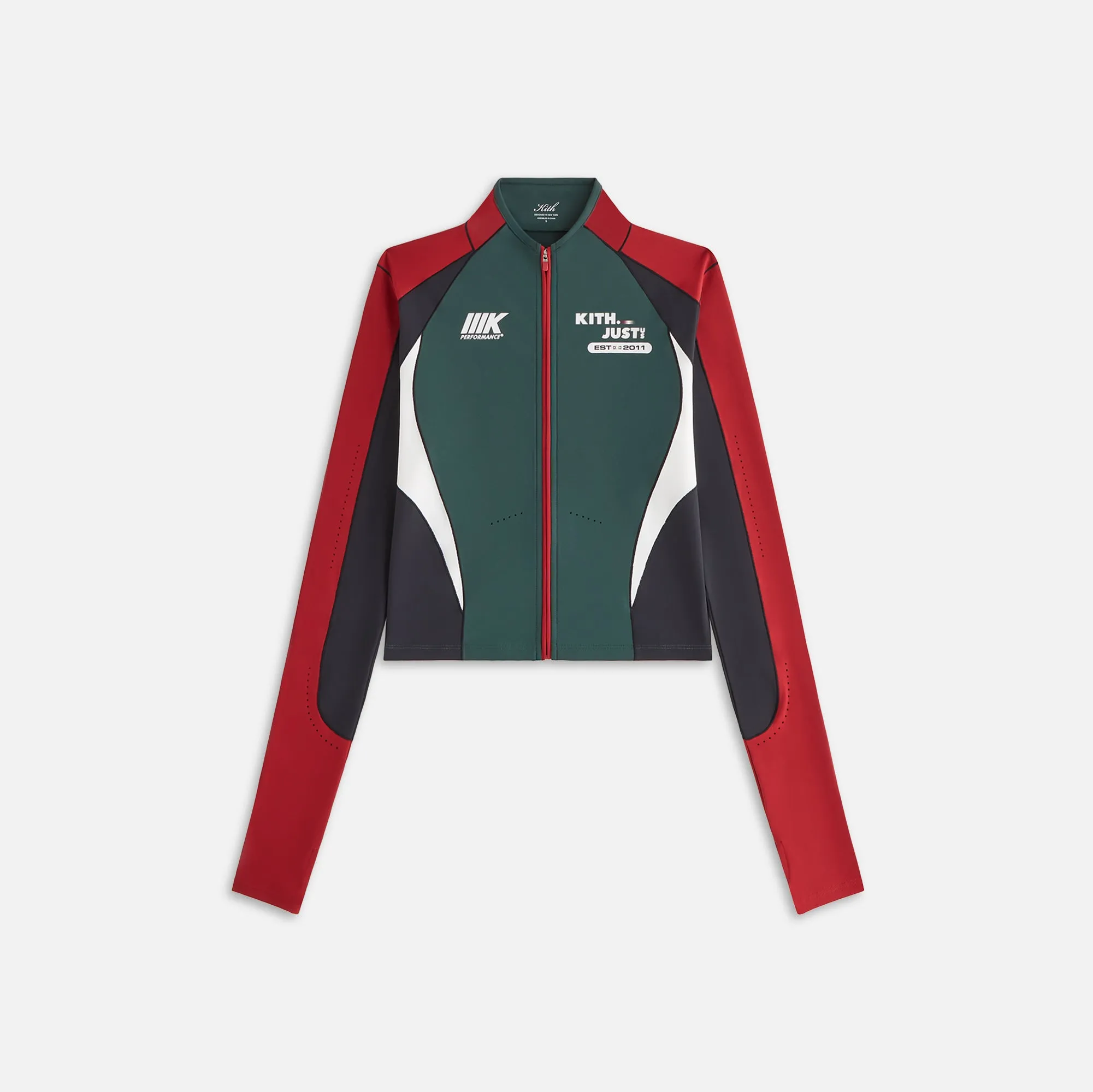 Kith Women Blaise Panelled Full Zip - Black sold by Kith