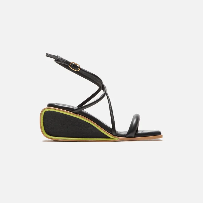 Nora Lozza Bonet Sandal - Black sold by Kith