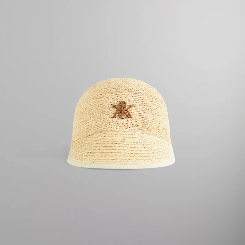 Kith Raffia Cap - Natural sold by Kith
