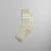 Kith Stripe Crew Socks With Script Embroidery - Region PH sold by Kith