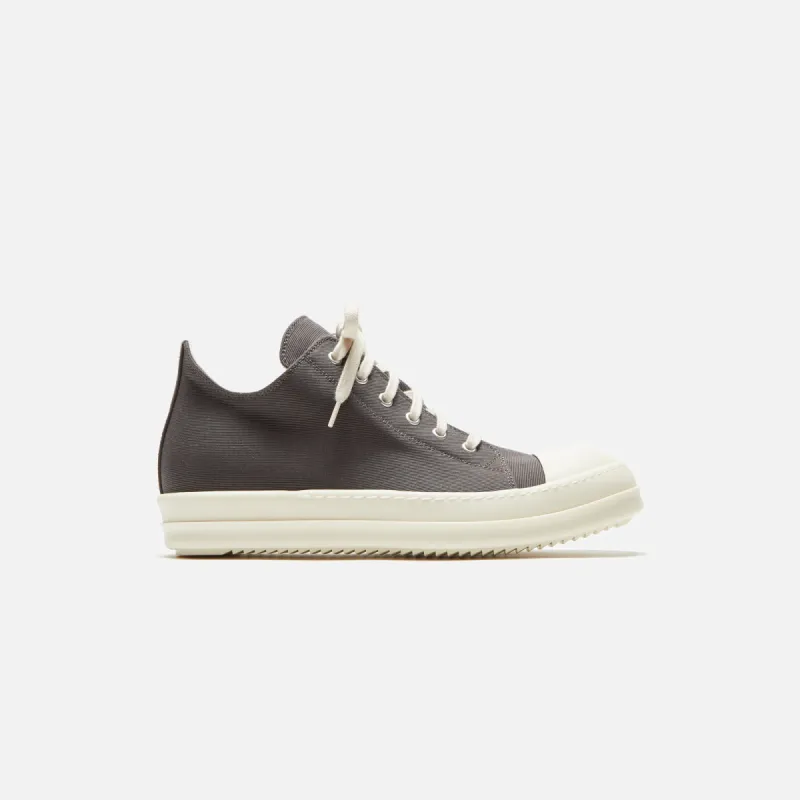 Rick Owens Vintage Low Sneakers - Dark Dust / Milk / Milk Scarpe sold by Kith