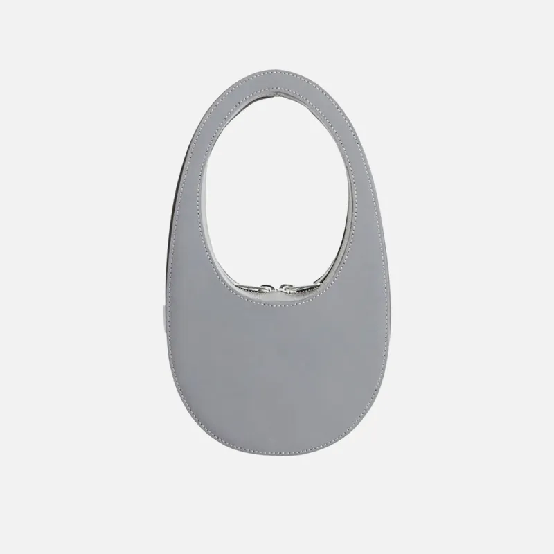 Coperni Reflective Mini Swipe Bag - Silver sold by Kith