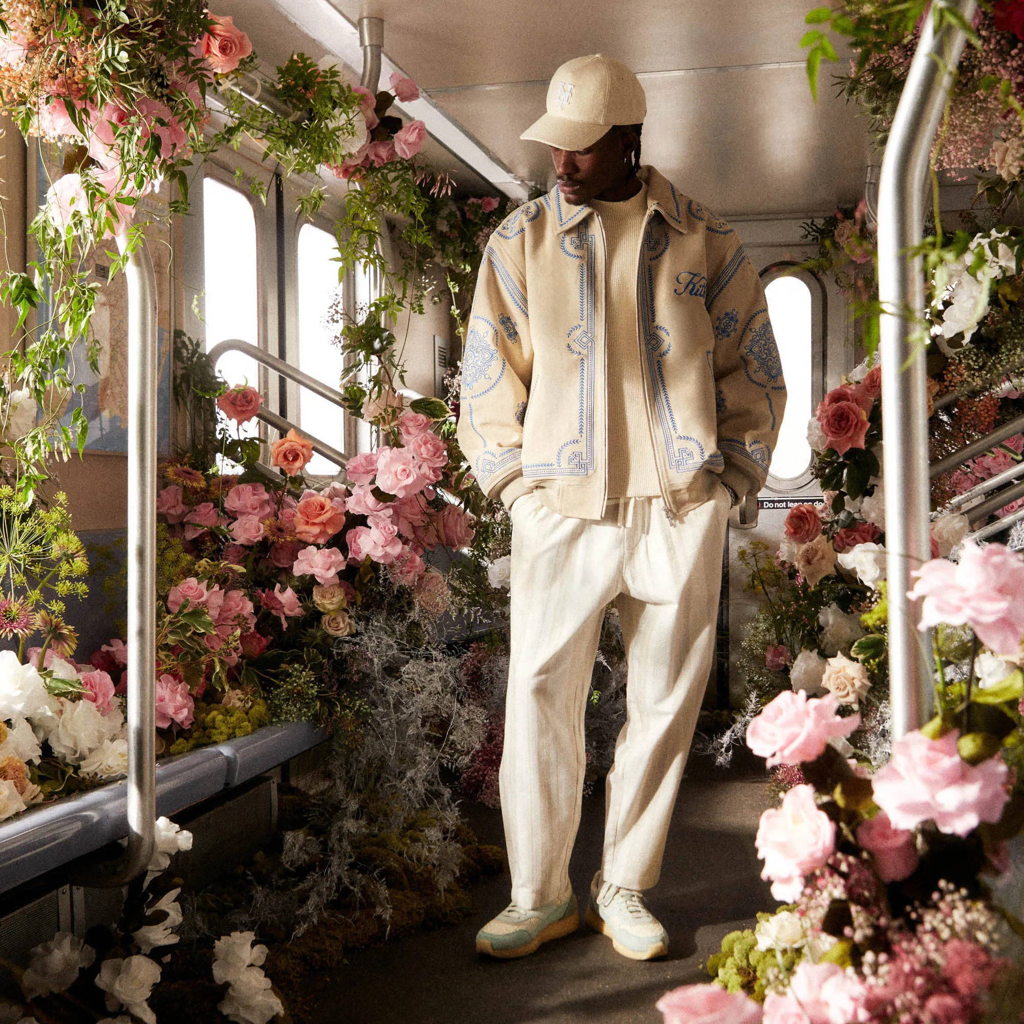 Kith Lamont Suede Coaches Jacket - Sandrift sold by Kith product image thumbnail 3