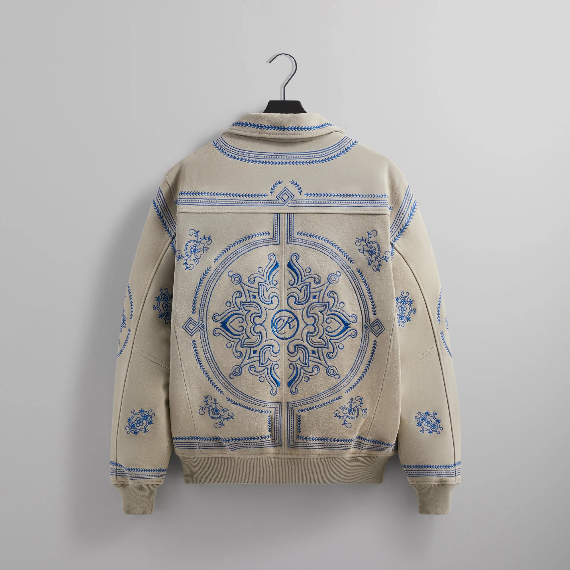 Kith Lamont Suede Coaches Jacket - Sandrift sold by Kith product image thumbnail 4