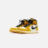 Jordan Air Jordan 1 Retro High OG RMSTD - Yellow Ochre / Black / Sail sold by Kith