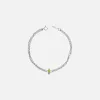 Justine Clenquet Josh Necklace - Palladium sold by Kith