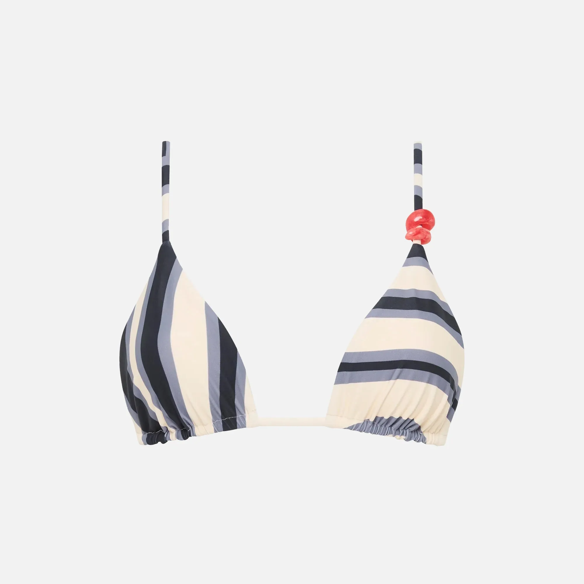 SIR Verve Beaded String Triangle Top - Blue sold by Kith