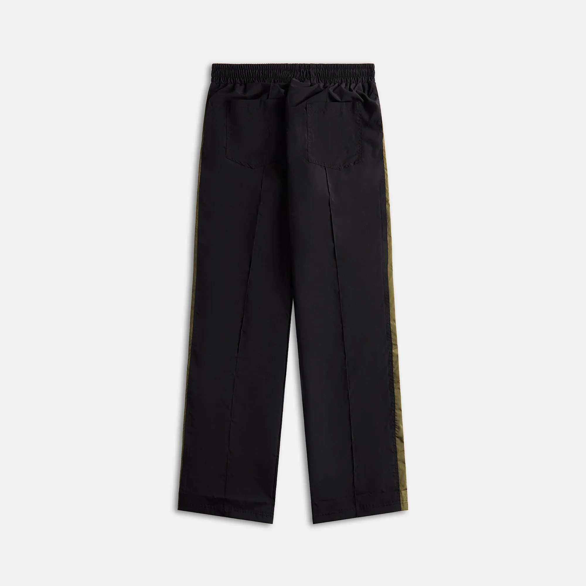 Rhude Aerial Color-Block Track Pants - Black / Olive sold by Kith product image thumbnail 2