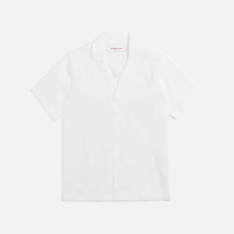 Orlebar Brown Maitan - White sold by Kith