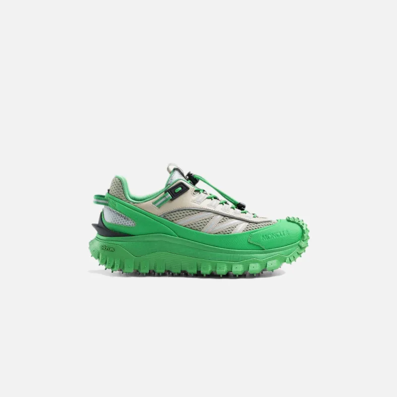 Moncler Trailgrip Low Top Sneakers - Green Taupe sold by Kith
