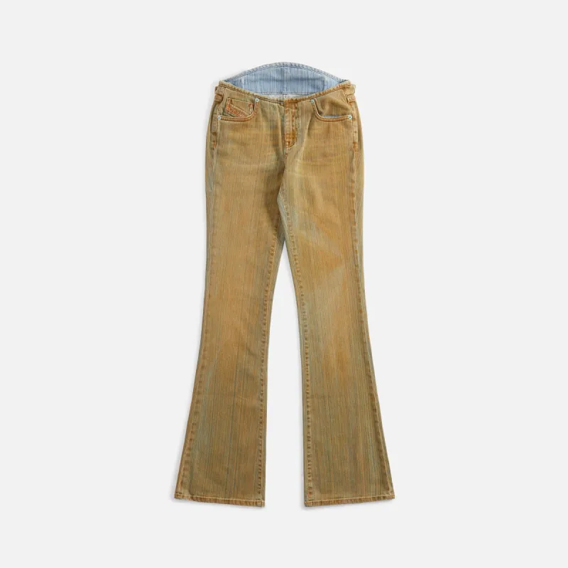 Diesel 1969 Ebbey D-Oval Jean - Washed Denim sold by Kith