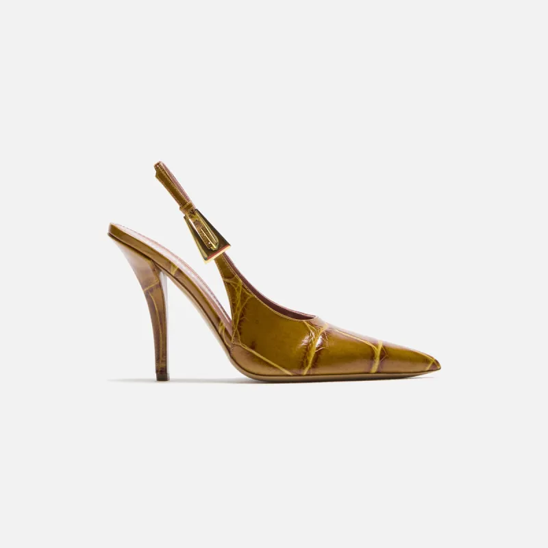 Paris Texas Jessica Slingback 105 - Mustard sold by Kith