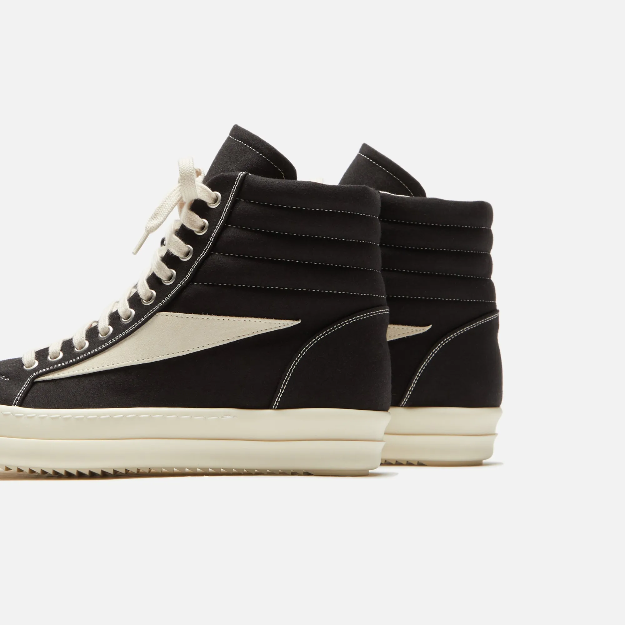Rick Owens Vintage High Sneaker - Scarpe Black / Milk / Milk sold by Kith product image thumbnail 3