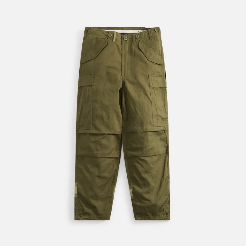 Maharishi Hi-Vis M65 Cargo Pants Loose - Tonal Olive sold by Kith