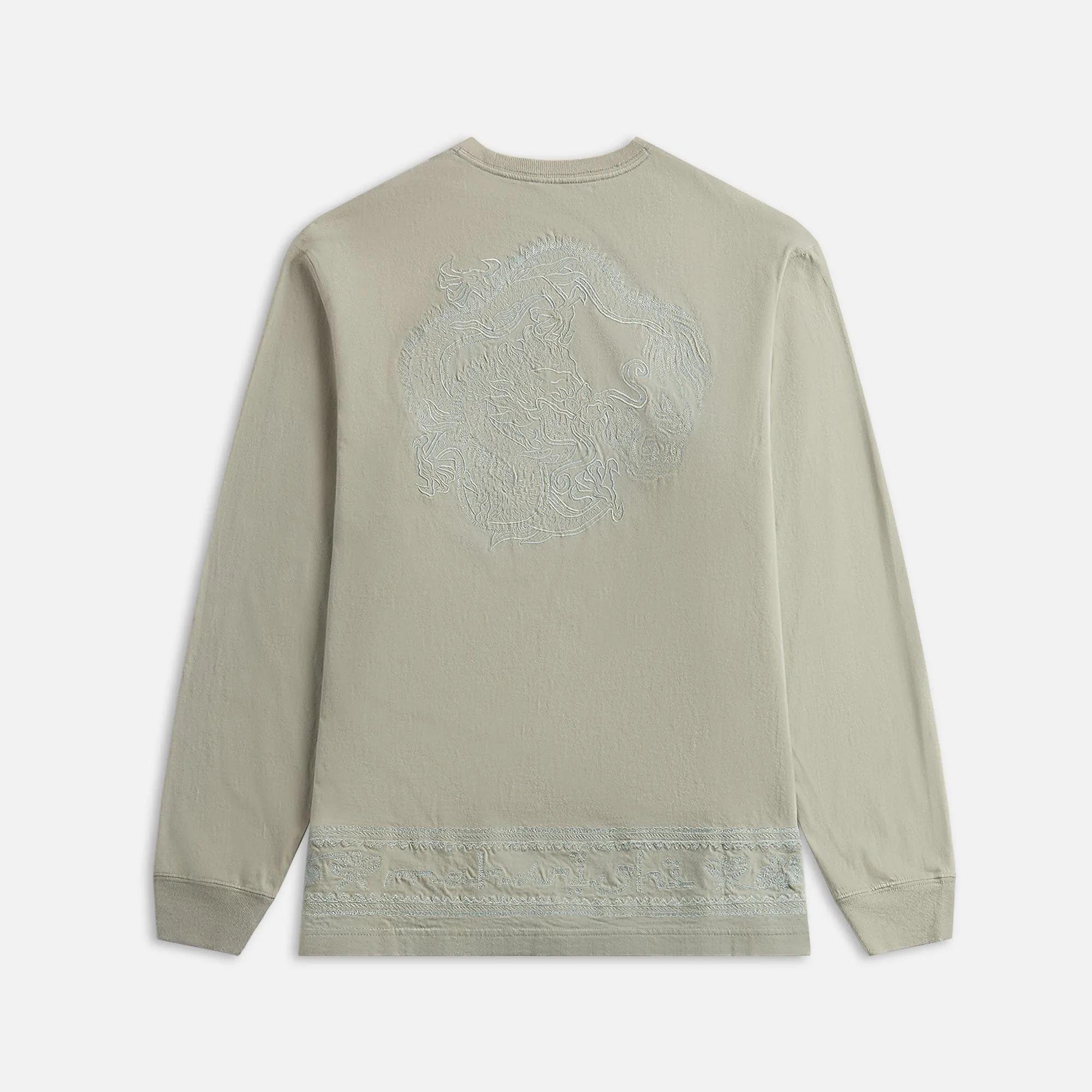 Maharishi Thar Dragon Long Sleeve Tee - Sage sold by Kith product image thumbnail 2