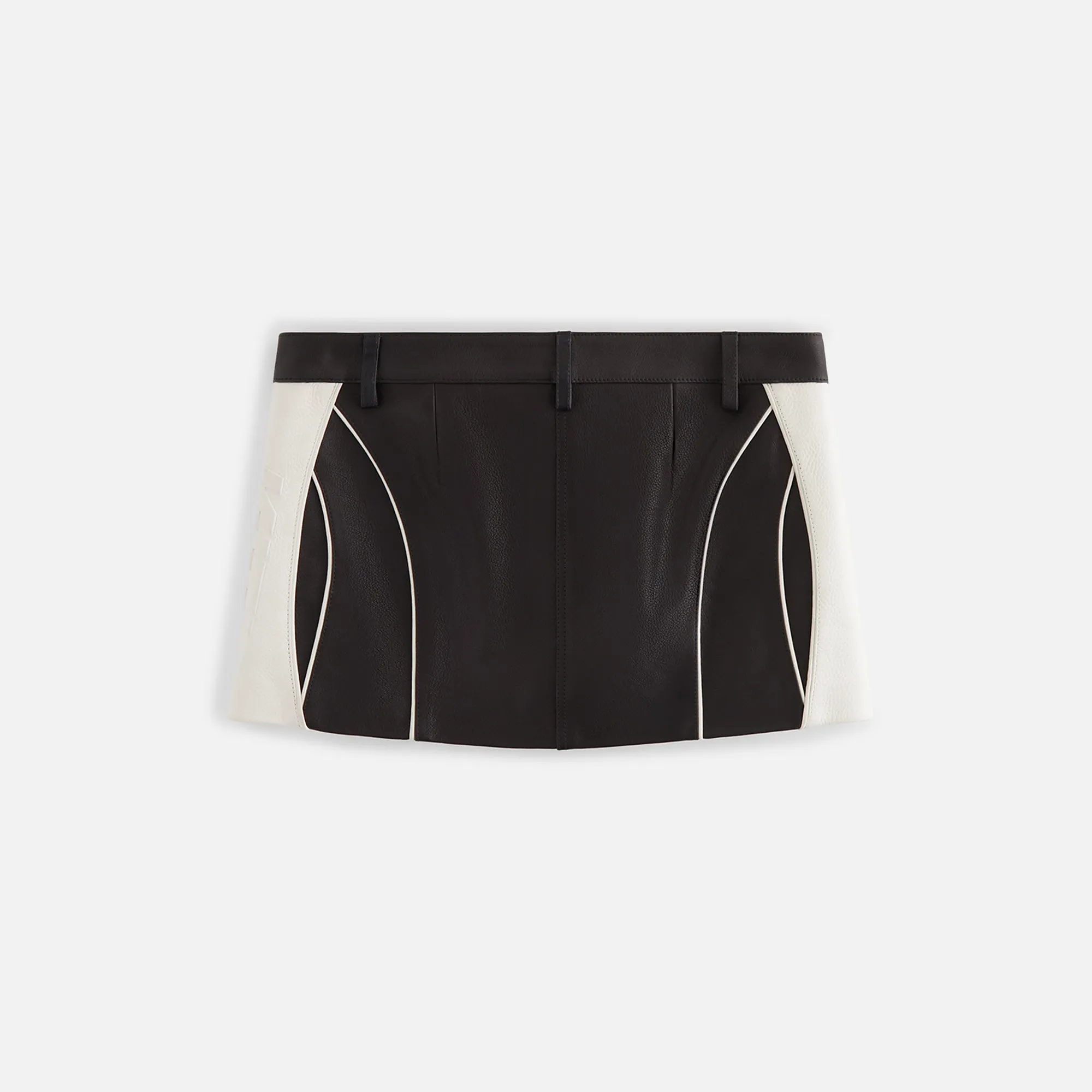 Kith Women Ren Leather Mini Skirt - Black sold by Kith product image thumbnail 2