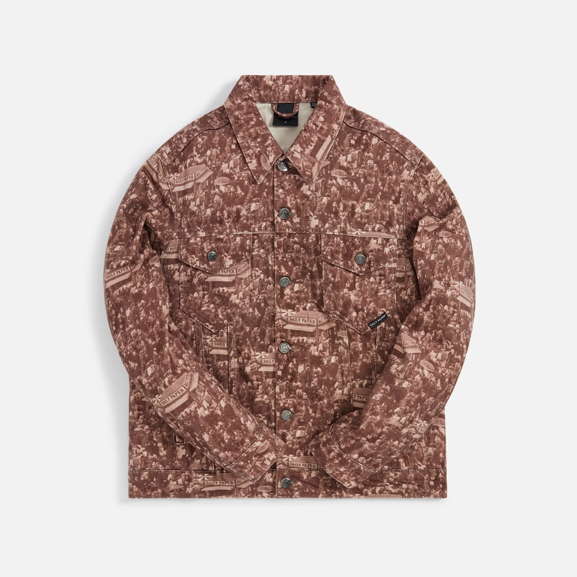 Daily Paper Navraj Jacket - Brown Souk sold by Kith