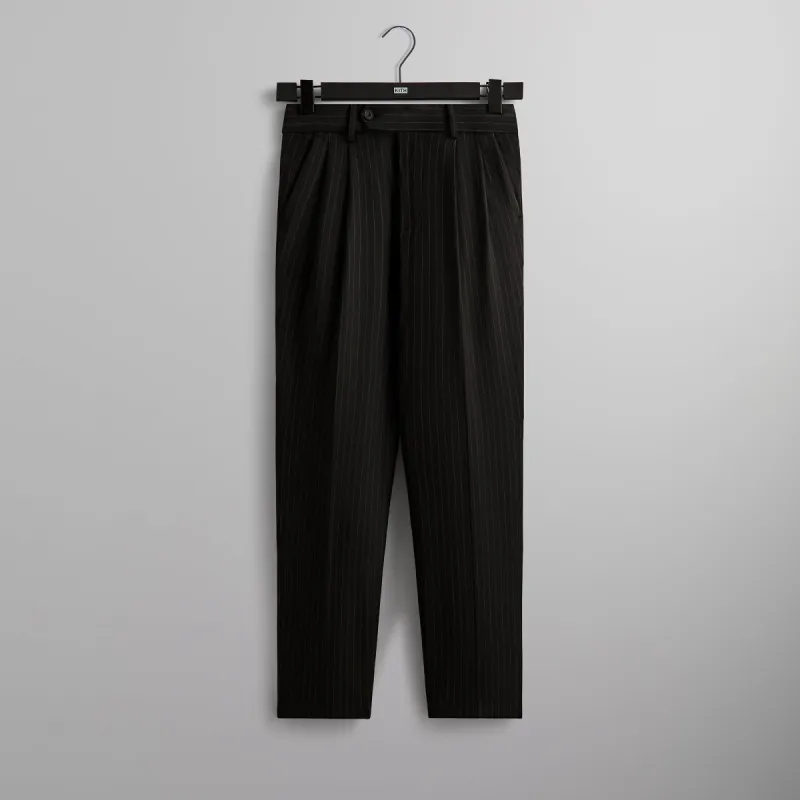 Kith Double Weave Kylan Trouser - Black sold by Kith