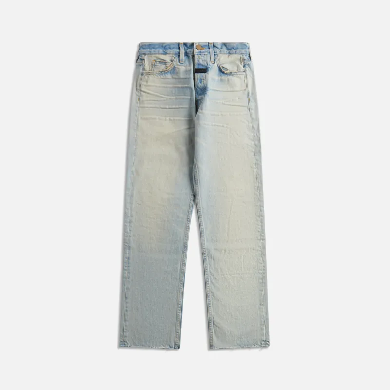 Fear of God 8th Collection Jean - Light Indigo sold by Kith
