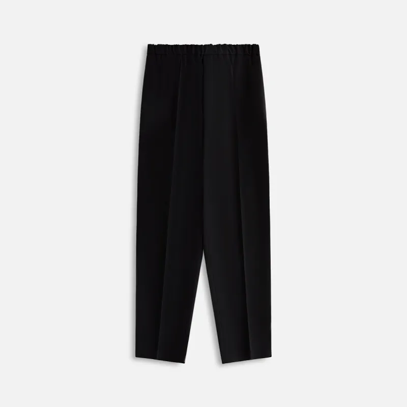 Jil Sander Sharp Wool Gabardine Trouser - Black sold by Kith