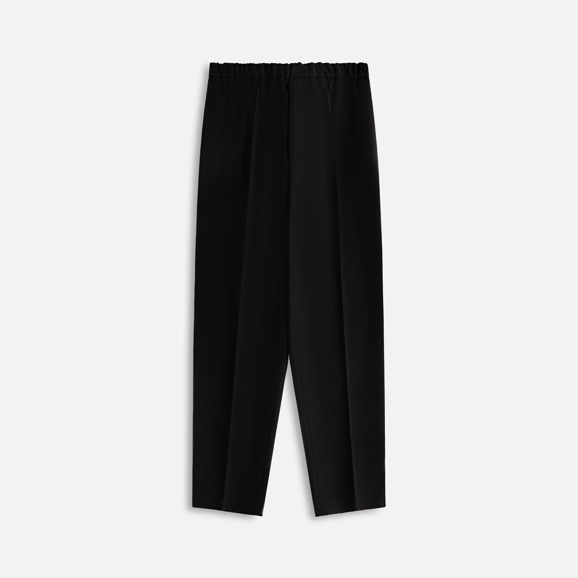 Jil Sander Sharp Wool Gabardine Trouser - Black sold by Kith