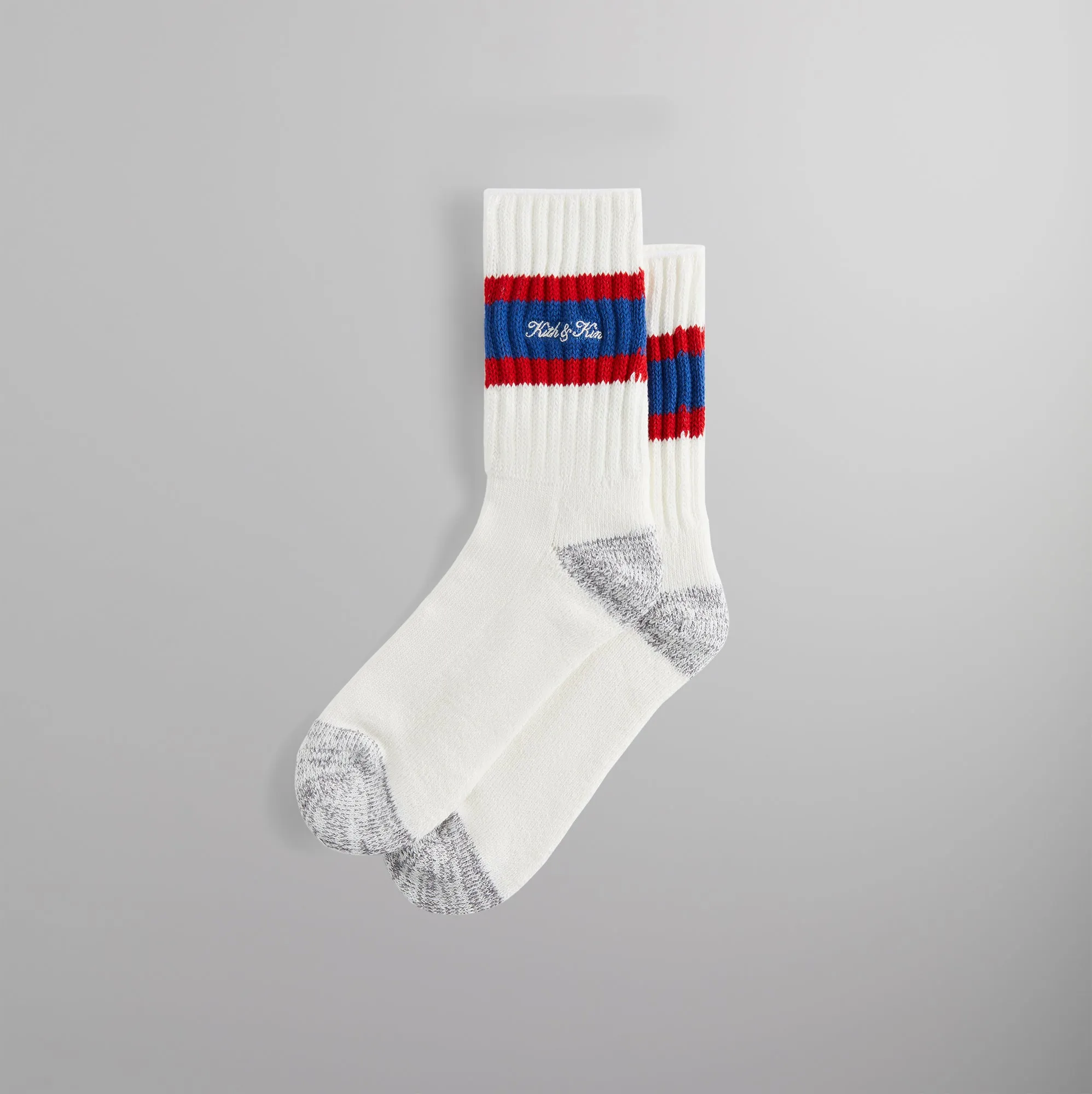 Kith Chunky Rib Striped Crew Socks - Retro sold by Kith product image thumbnail 2