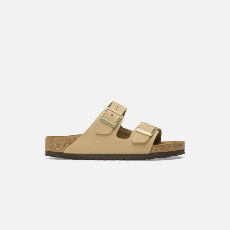Birkenstock Arizona Soft Footbed Nubuck - Sandcastle made by Kith