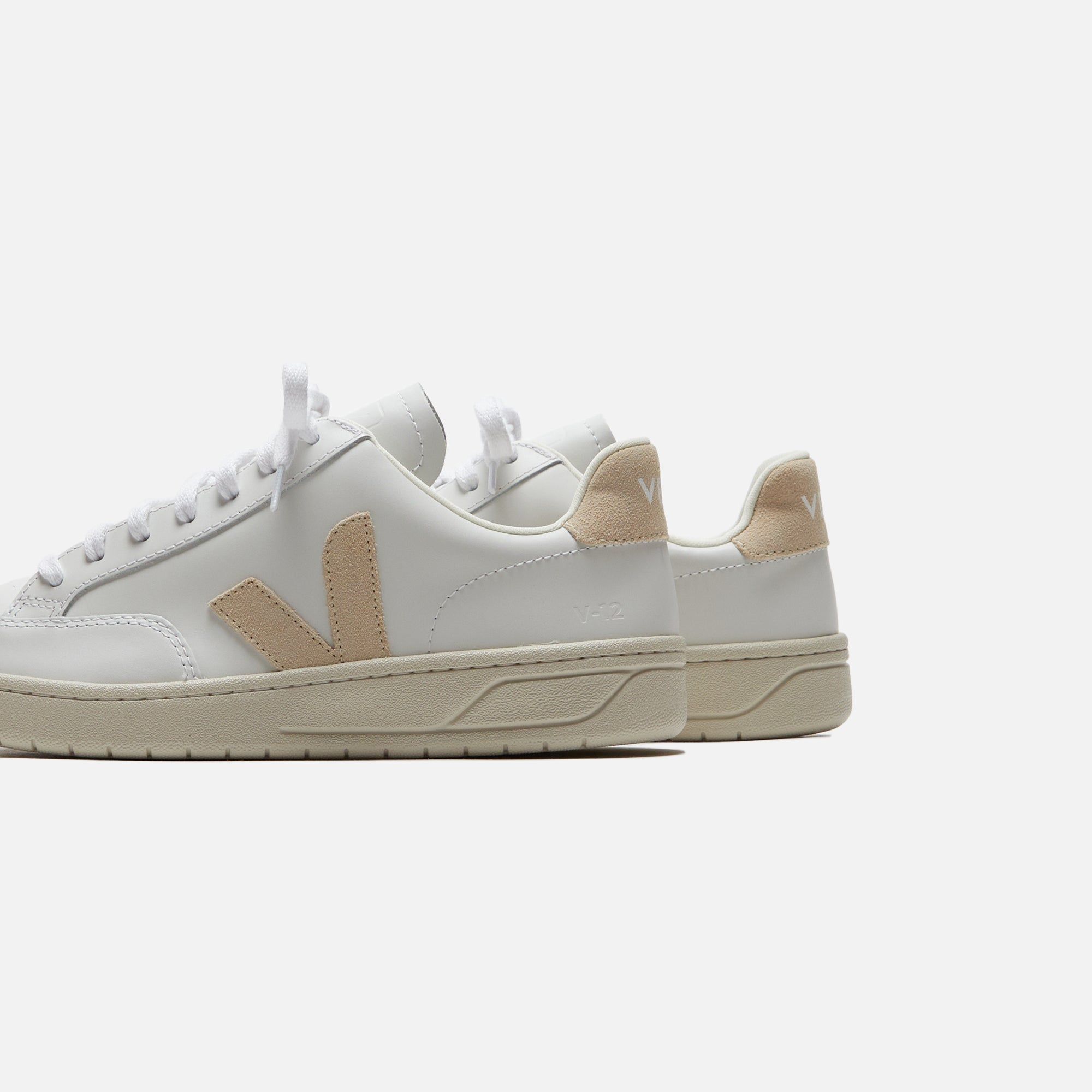 Veja V-12 Leather - Extra White / Sable sold by Kith product image thumbnail 3