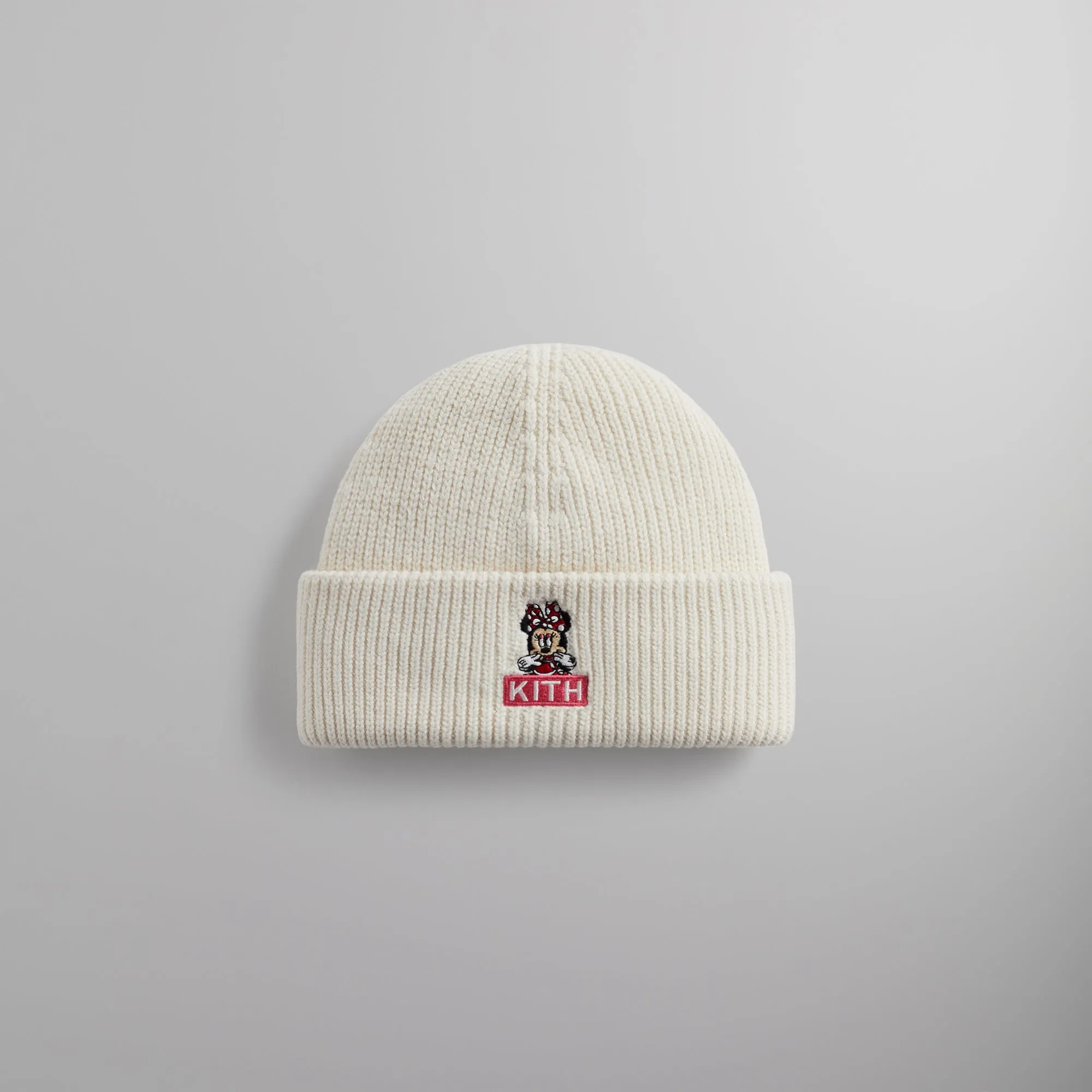 Disney | Kith for Mickey & Friends Minnie Mia Beanie - Sandrift sold by Kith