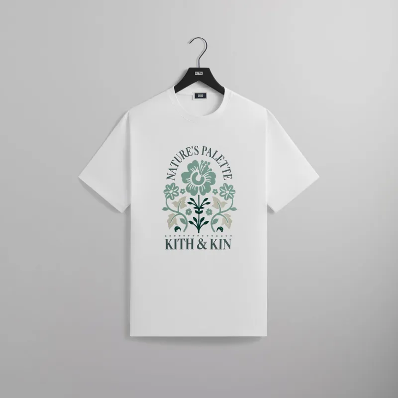 Kith & Kin Nature's Palette Tee - White sold by Kith