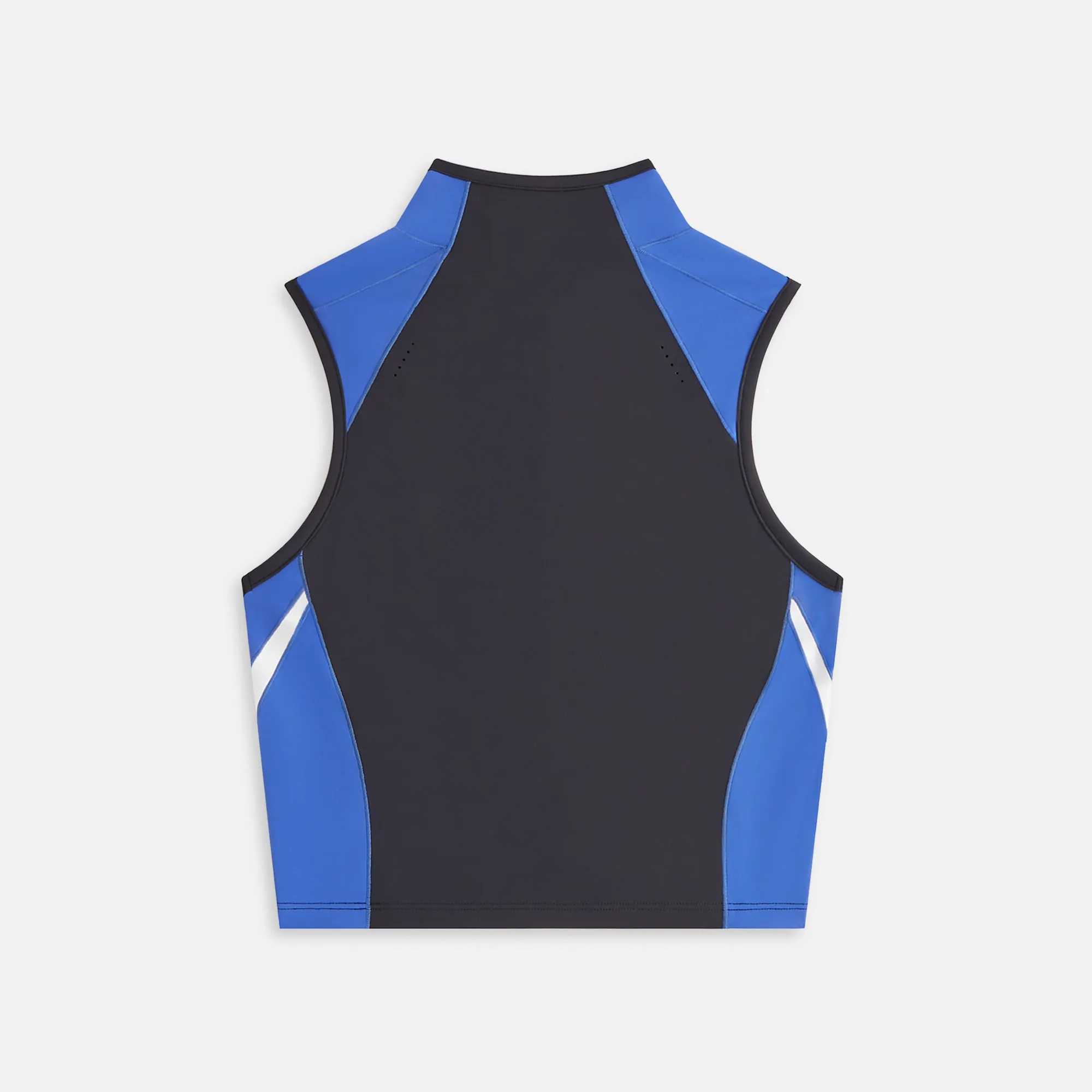 Kith Women Peryn Panelled Half Zip Tank Top - Black sold by Kith product image thumbnail 3