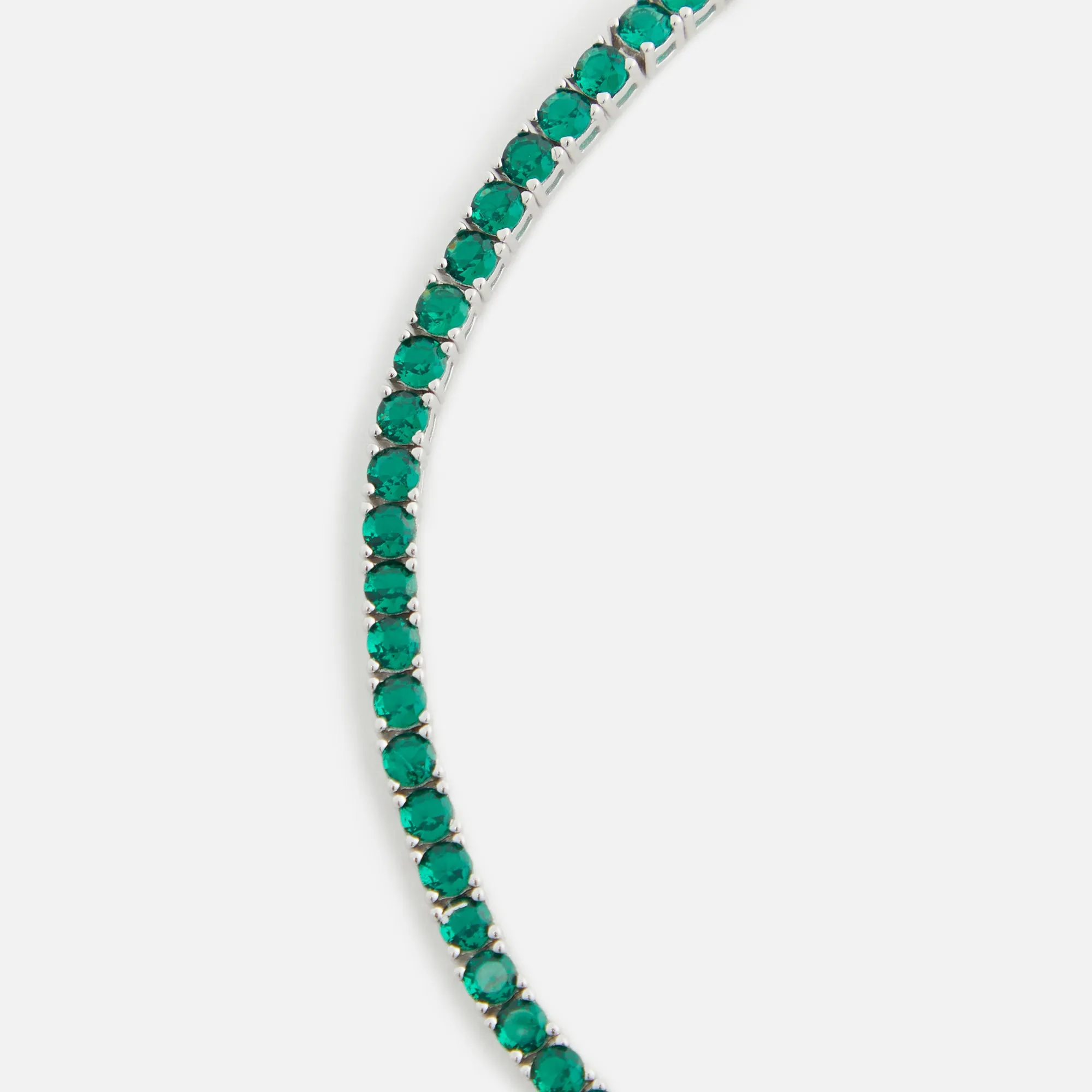 Hatton Labs Classic Tennis Bracelet - Green sold by Kith product image thumbnail 2