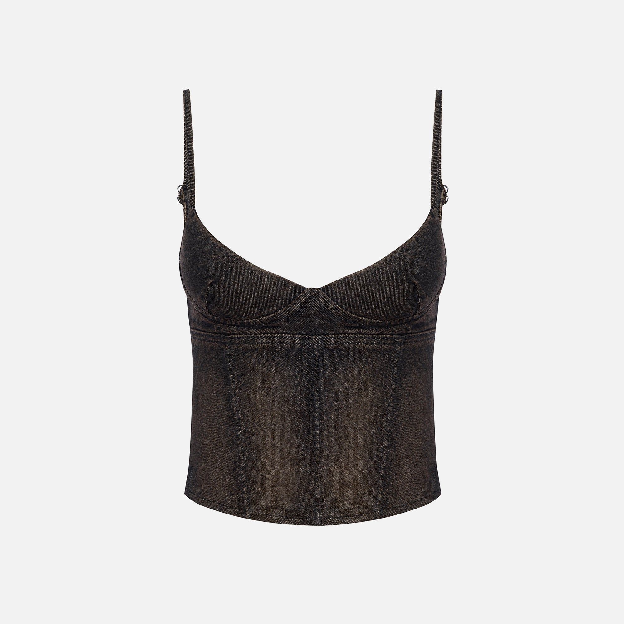 Miaou Kiko Corset - Ochre sold by Kith