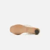 Nora Lozza Maya Sandal - White sold by Kith