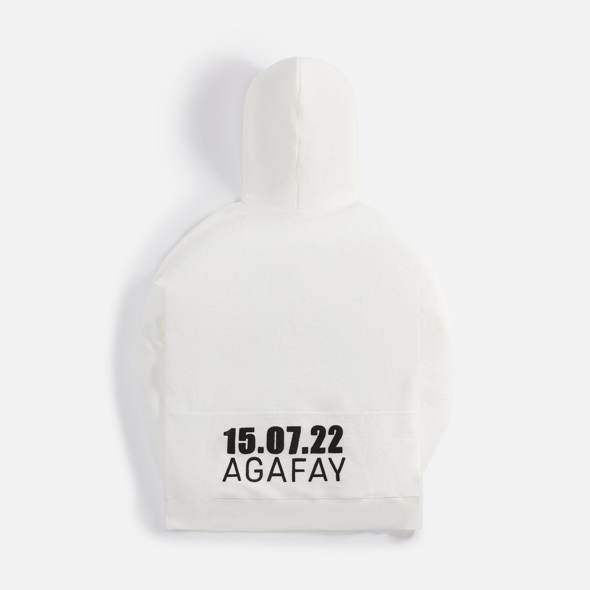 Saint Laurent Hoodie Matiere Inver - Naturel Noir sold by Kith product image thumbnail 2