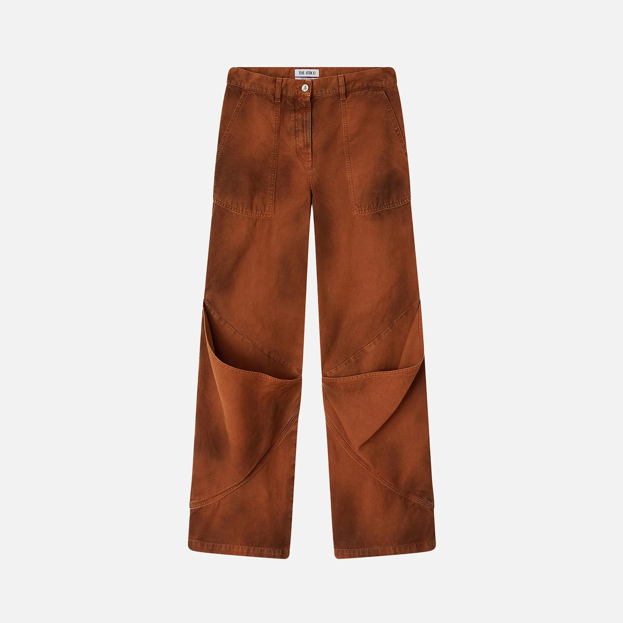 The Attico Long Pant - Tobacco sold by Kith