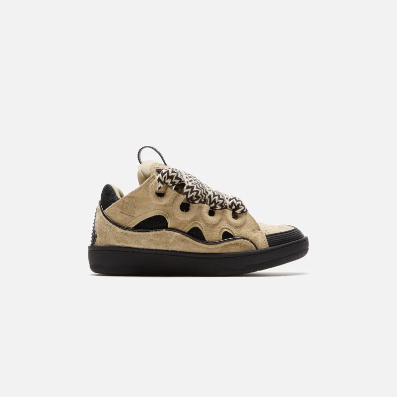 Lanvin WMNS Curb Sneaker - Light Brown / Black sold by Kith