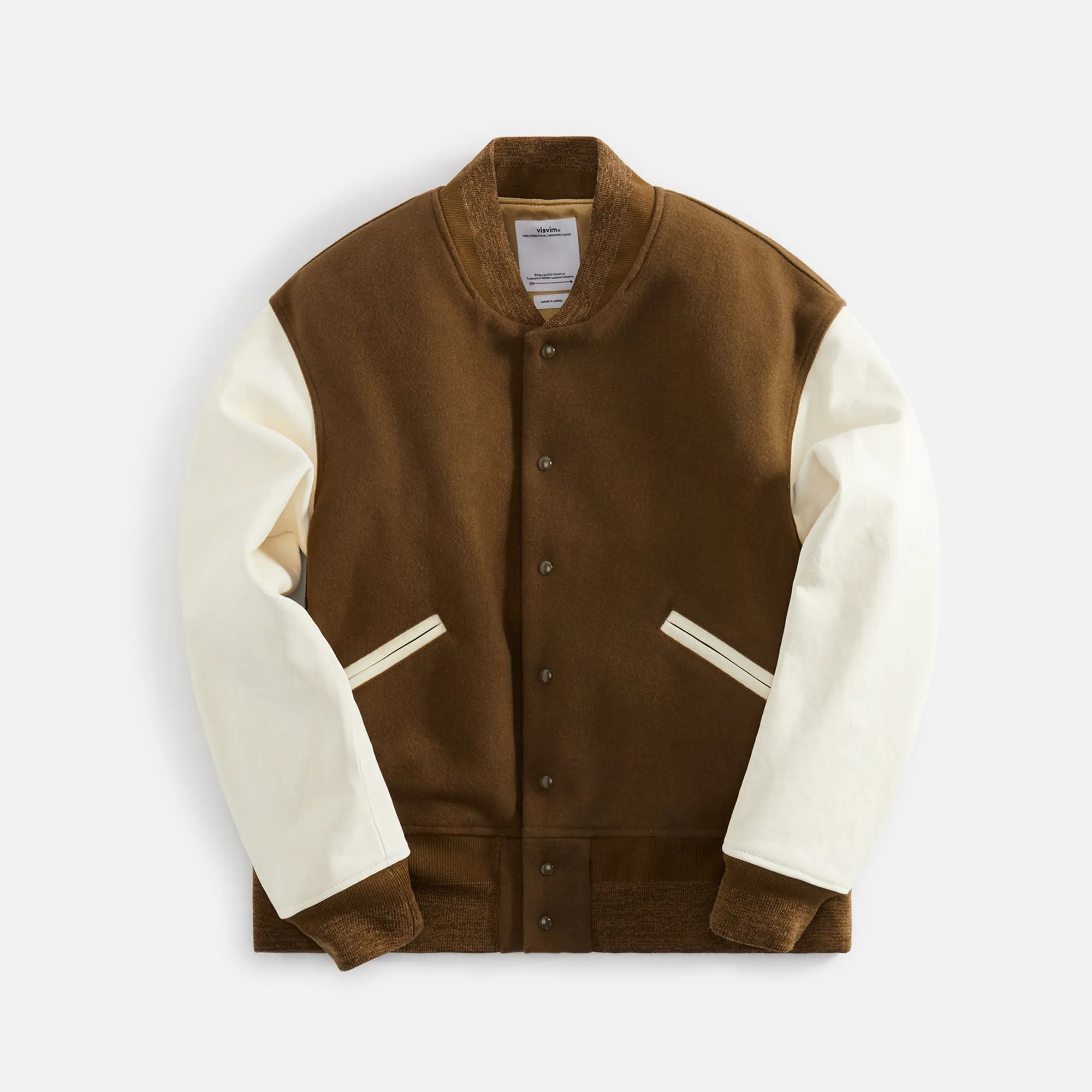 Visvim Varsity Jacket - Olive sold by Kith